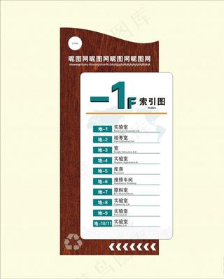 楼层索引图图片