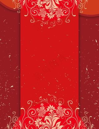 红色背景图片