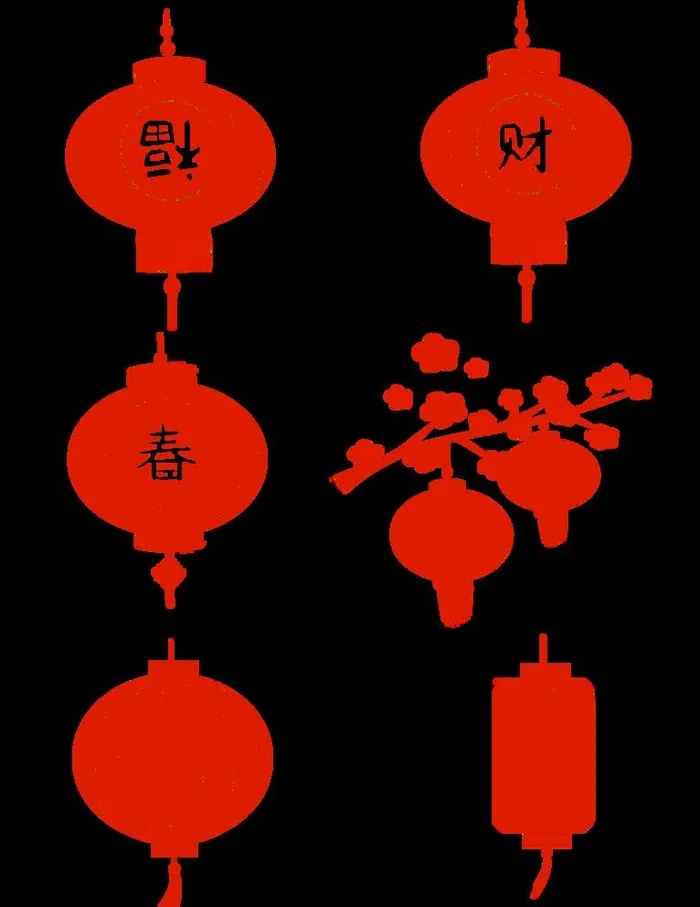 灯笼图片(3072x4107)psd模版下载