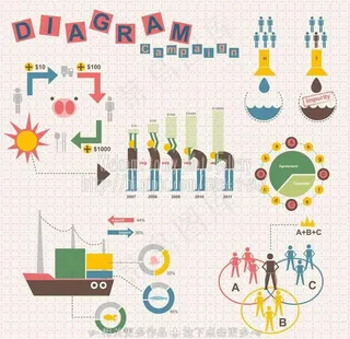 企业统计图图片