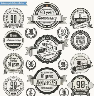 纪念币矢量图图片