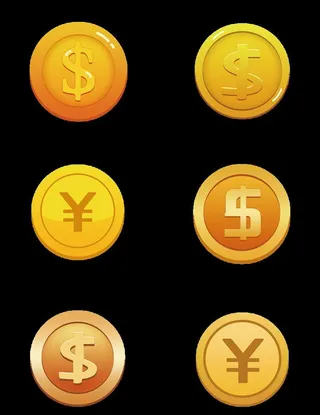 金币图片