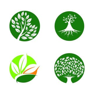 树叶标志图标图片