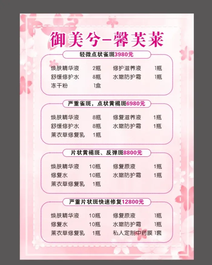 价目表图片cdr矢量模版下载