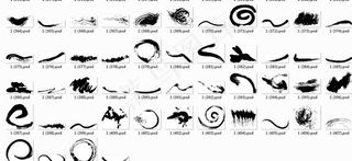 水墨素材飞白素材图片