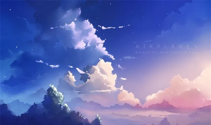 日系动漫背景图片