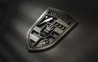 徽章标志样机图片