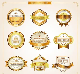 标贴矢量素材图片