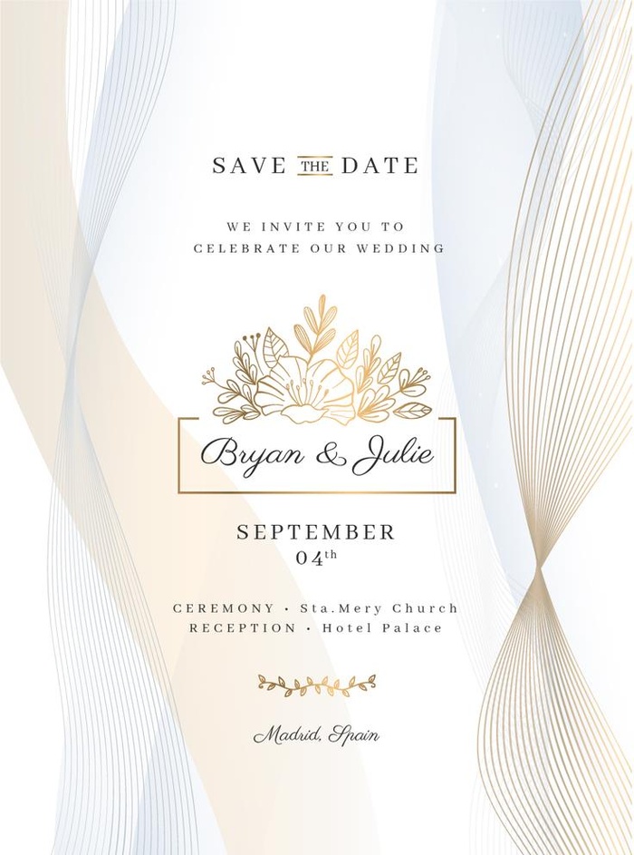 轻奢婚礼邀请函生日迎宾水牌海报图片