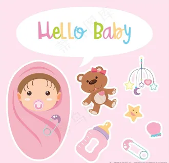 卡通婴幼儿图片 卡通婴幼儿图片