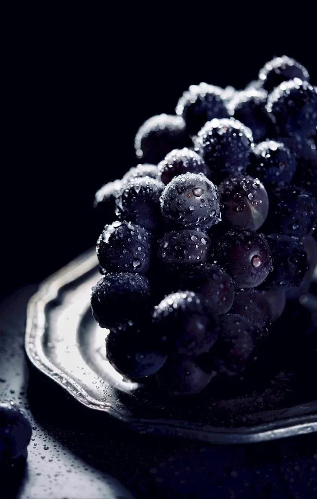 黑葡萄  夏黑  巨峰图片