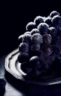 黑葡萄  夏黑  巨峰图片