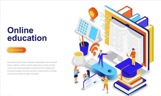 在线教育图片