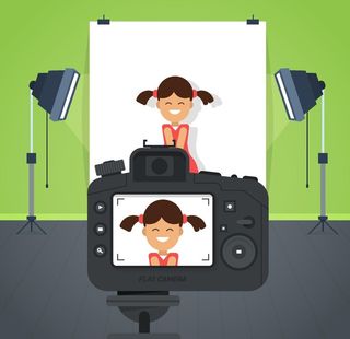 卡通照相机图片