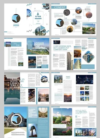 地产画册企业画册图片