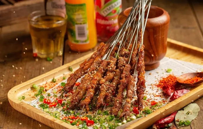 羊肉串图片