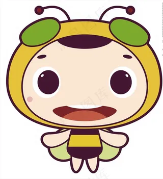 卡通小蜜蜂图片