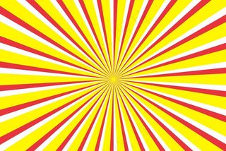 立体发散射线条图片