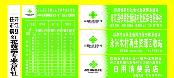 供销社标志图片cdr矢量模版下载