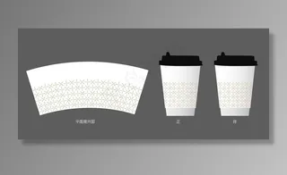 咖啡杯设计图片