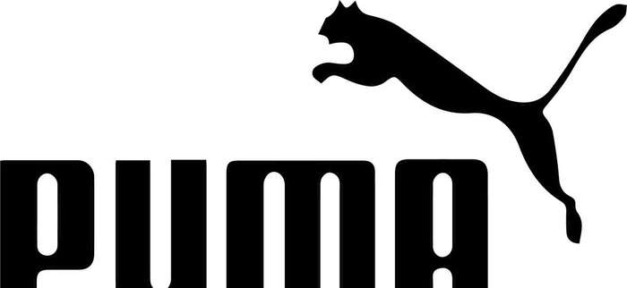 PUMA 彪马 logo 印花图片ai矢量模版下载