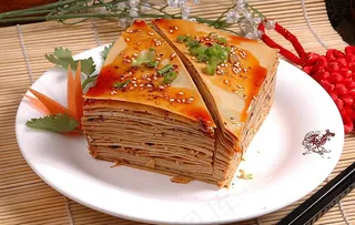 冷拼麻辣千张图片