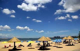 湛江金沙湾海边风光图片