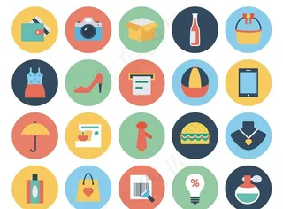 购物消费图标图片