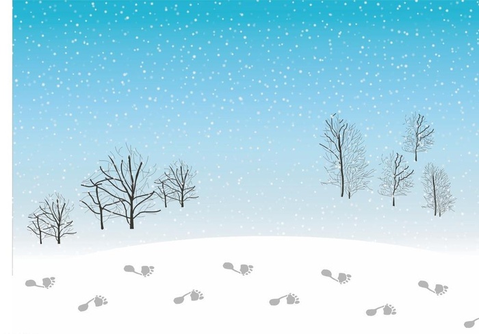 下雪图片cdr矢量模版下载