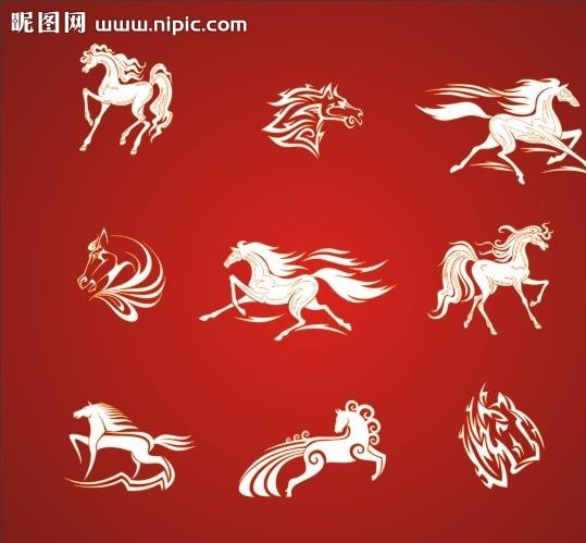 矢量马图片cdr矢量模版下载