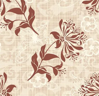 金银花矢量图图片