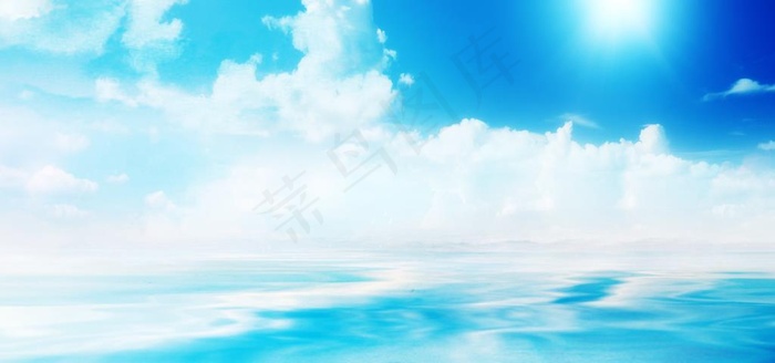 蓝天白云图片