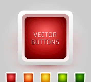 圆角方形按钮合图片