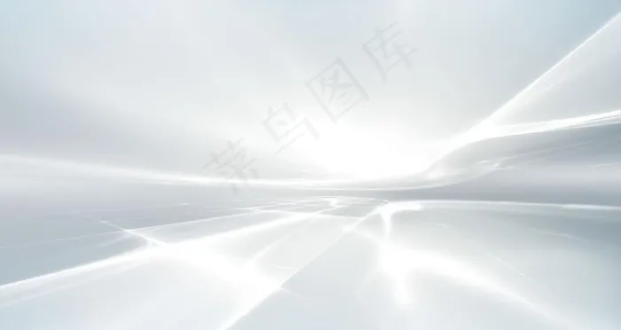 银白色光效背景