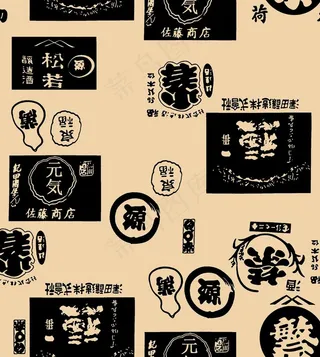 日式图案图片