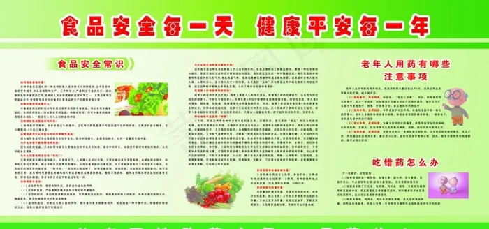 食品安全图片(9449X4724(DPI:60))psd模版下载
