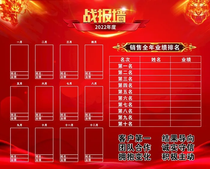 龙虎榜展板图片cdr矢量模版下载
