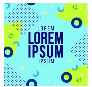 时尚几何背景图片