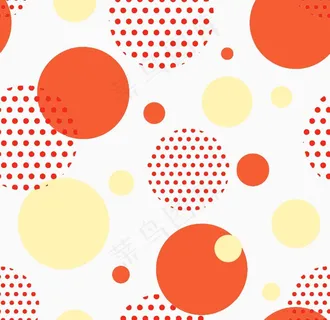 波点无缝背景设计图片