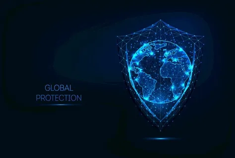 概念地球盾牌安全杀毒软件图片 概念地球盾牌安全杀毒软件图片