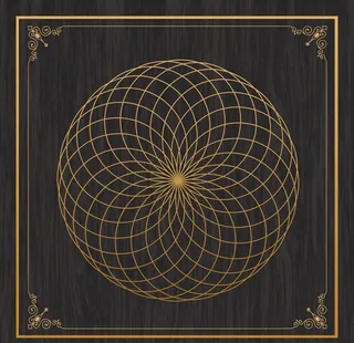 复古装饰画 装饰地垫图片