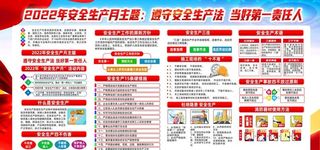 安全生产月图片