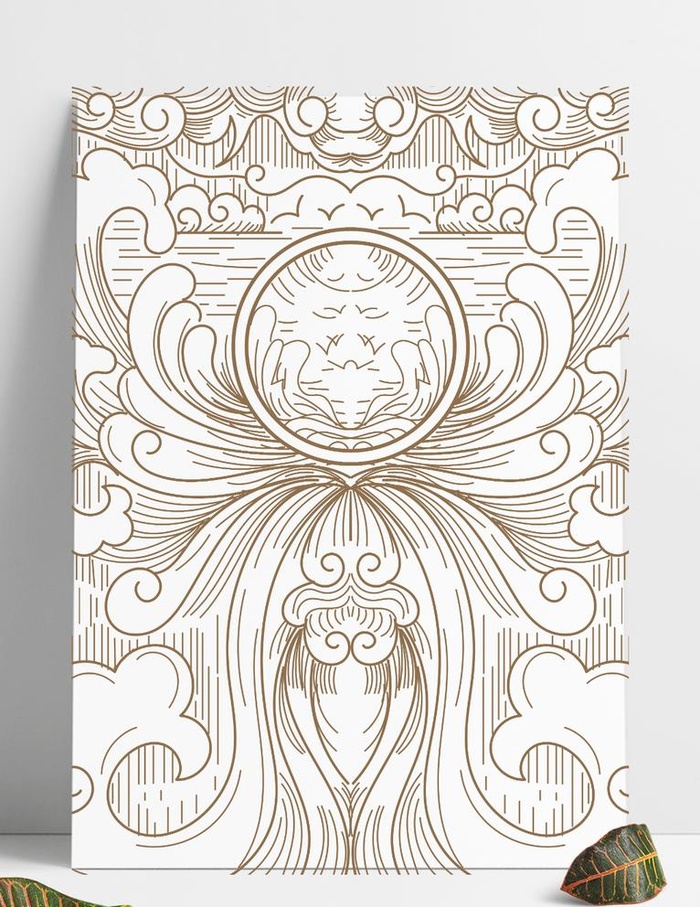 古典祥云纹图片