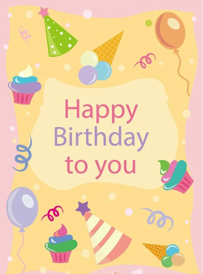 生日气球图片eps,ai矢量模版下载