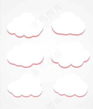矢量云朵元素cdr文件图片