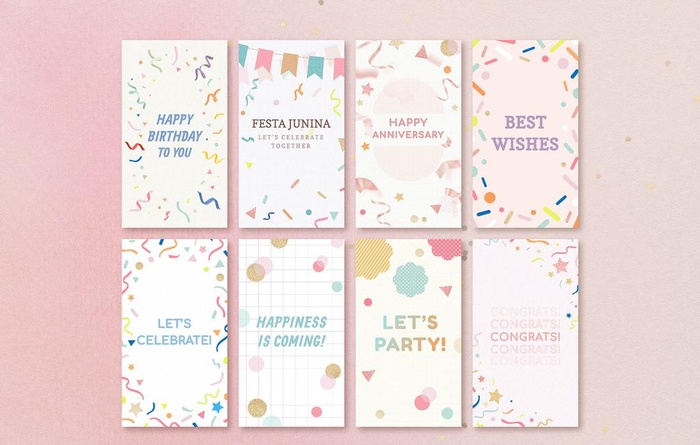 生日卡通贺卡图片