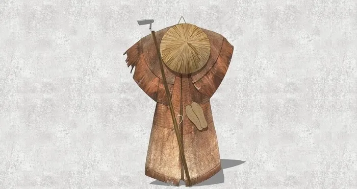 蓑衣斗笠图片
