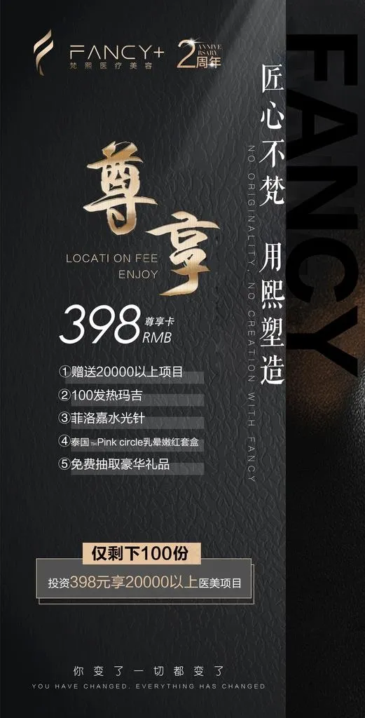 医美招商海报图片(1500x2777)psd模版下载