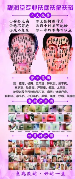 靓润堂专业祛痣祛疣祛斑图片