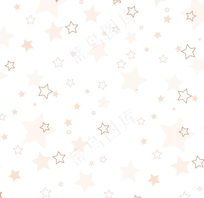星星底纹背景素材图片ai矢量模版下载